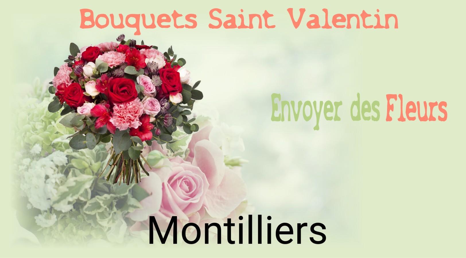 Roses de Saint-Valentin livrées à Montilliers